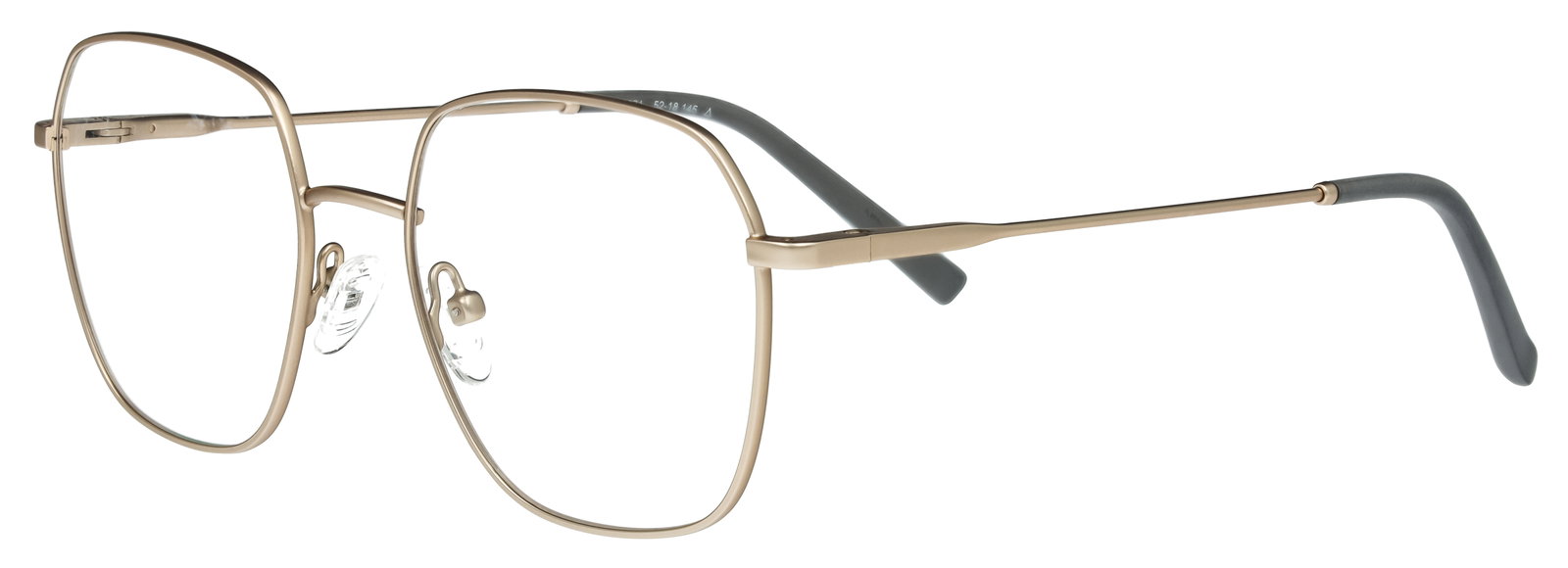Eyebar Brille Groningen für Damen in Gold 150971